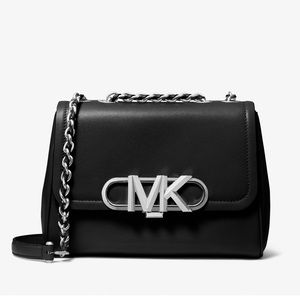 Michael Kors Parker Medium Leather Shoulder Bag